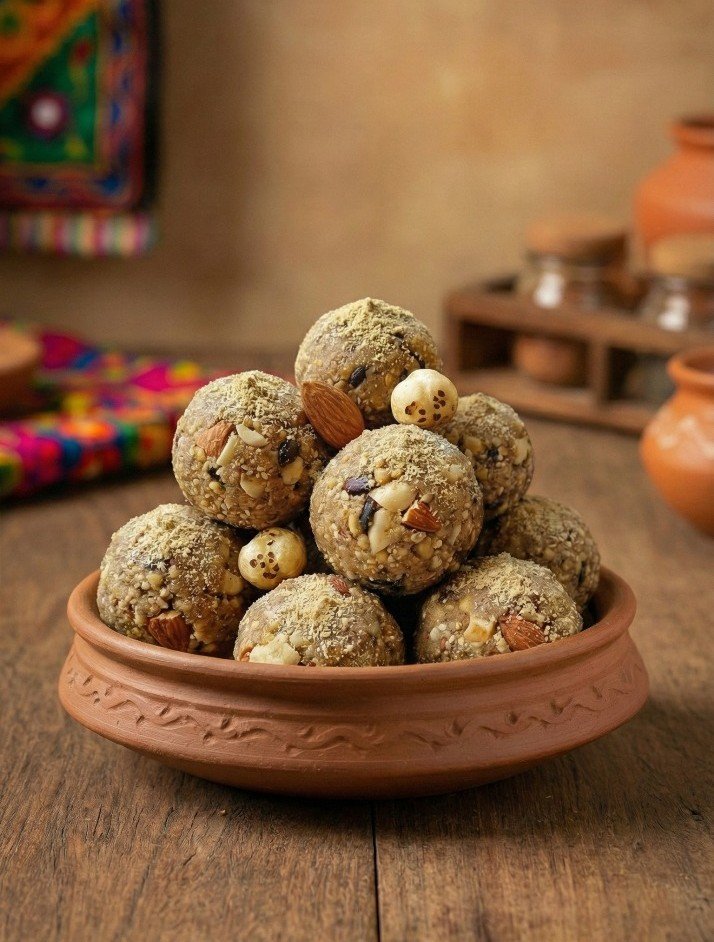 Roasted Chana Laddu